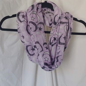 Moon & Star Infinity Scarf